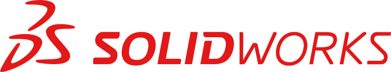 SolidWorks logo police rouge fond transparent