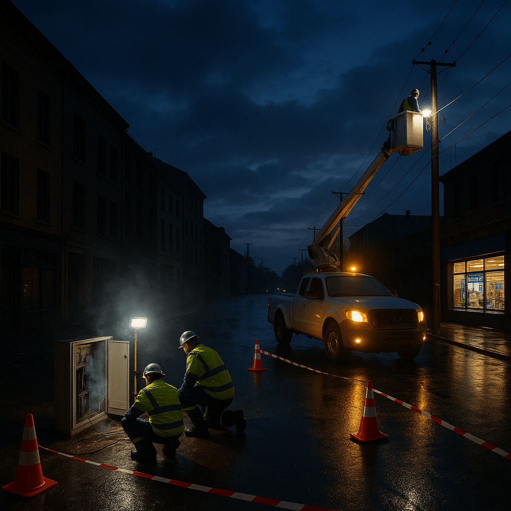 simulation du réseau électrique